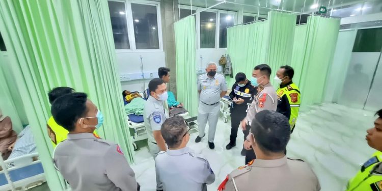 Seluruh Korban Kecelakaan Bus Bhinneka di Tol Km 41 Karawang Terjamin Jasa Raharja