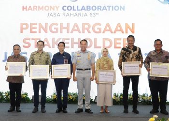 63 Tahun Jasa Raharja Berikan Penghargaan Kepada Stakeholders dan Mitra Kerja yang Konsisten Mendukung Tugas dan Fungsi Perusahaan