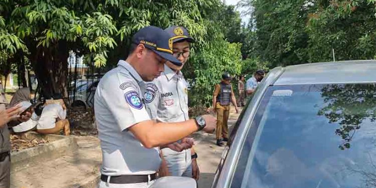 Tingkatkan Kepatuhan Pembayaran Pajak, Jasa Raharja Kepri Lakukan Operasi DalRikWas Bersama Tim Pembina Samsat