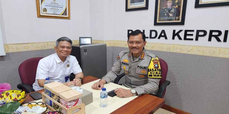 Upaya Cegah Kecelakaan, Jasa Raharja Kepri Tingkatkan Kerja Sama Dengan Bidhumas Polda Kepri