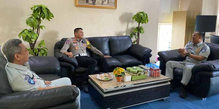 Jasa Raharja Kepri Terima Kunjungan Direktur Lalu Lintas Polda Kepri