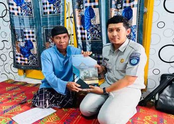 Hari Libur Jasa Raharja Kepri Tetap Serahkan Santunan Meninggal Dunia Pejalan Kaki Dekat Simpang Tiga I City Tiban
