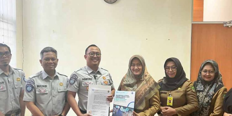 Terapkan Layanan Digitalisasi Korban Lantas, Jasa Raharja Kepri MOU dengan RSUD Embung Fatimah