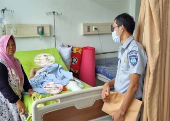 Jasa Raharja Kepri Lakukan Kunjungan Dan Monitoring Korban Laka Lantas Di RSUD Embung Fatimah