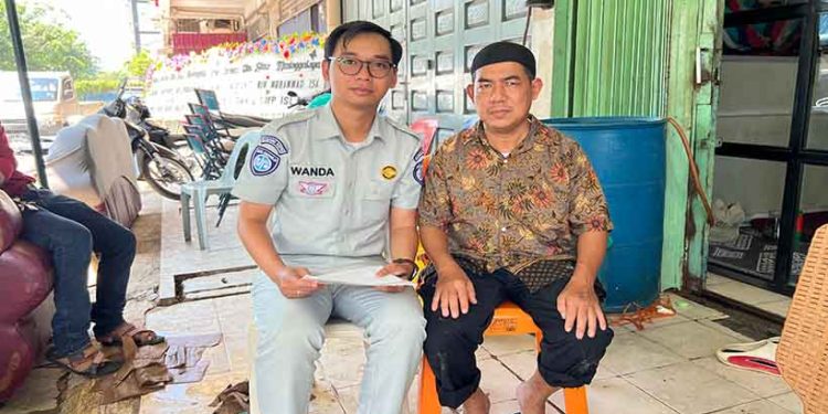 Jasa Raharja Kepri Serahkan Santunan Meninggal Dunia Kecelakaan di Southlink Sekupang Batam