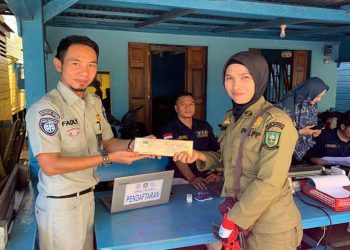 Mudahkan Masyarakat Bayar Pajak, Jasa Raharja dan Samsat Natuna Beri Layanan Jemput Bola