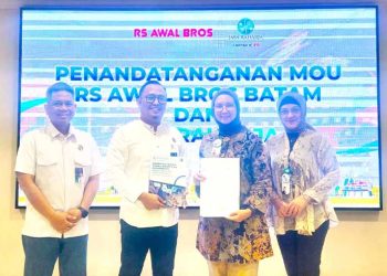 Terapkan Digitalisasi Layanan Korban Kecelakaan Jalan, Jasa Raharja Kepri MOU dengan Rs Awal Bros
