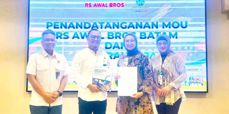 Terapkan Digitalisasi Layanan Korban Kecelakaan Jalan, Jasa Raharja Kepri MOU dengan Rs Awal Bros