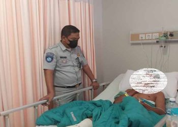 Jasa Raharja Kepri Lakukan Kunjungan dan Monitoring KorbanLantas di RS Awal Bros Botania