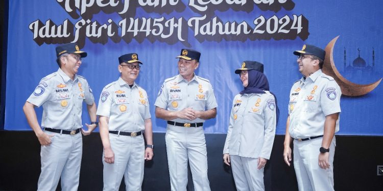 Pastikan Kesiapan Seluruh Personel, Dirut Jasa Raharja Pimpin Apel Pengamanan Mudik Lebaran 1445 H