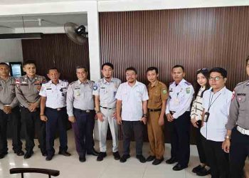Jasa Raharja Bersama FKLL Kabupaten Natuna Berkomitmen Tekan Angka Kecelakaan Lalu Lintas