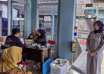 Hari Libur, Jasa Raharja Tanjungpinang Berikan Layanan Kesehatan Gratis di Pelabuhan Bulang Linggi