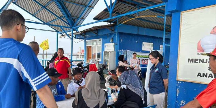 Jasa Raharja Kepri Kembali Berikan Layanan Kesehatan Gratis di Belakang Padang