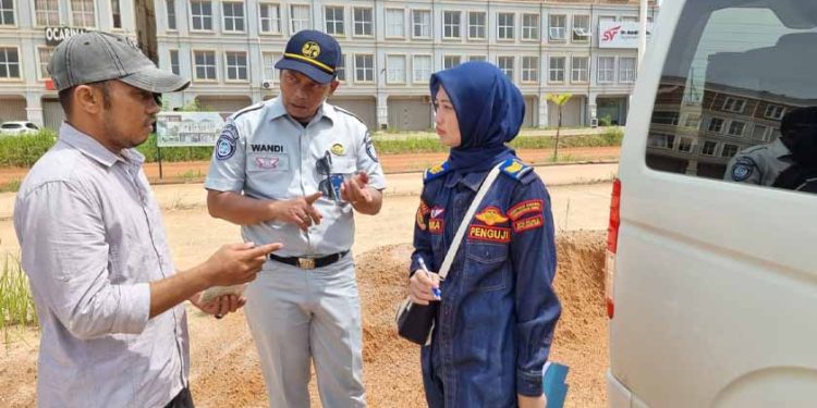 Siaga Masa Libur Idul Adha 1445 H, Jasa Raharja Kepri Lakukan Pengawasan Kelayakan Angkutan Umum di Batam