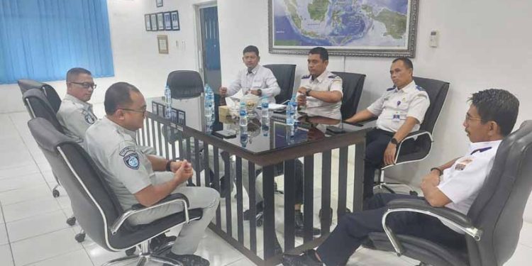 Jasa Raharja Tanjungpinang Lakukan Koordinasi Strategis Bersama KSOP Tanjungpinang