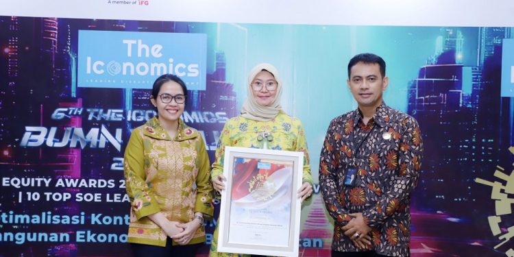 Berkontribusi Terhadap Pembangunan Ekonomi Berkelanjutan, Jasa Raharja Raih Penghargaan di 6th Anniversary Indonesia BUMN Awards 2024