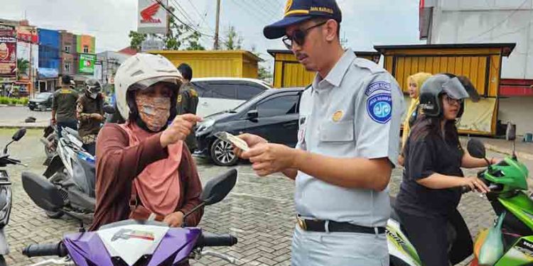 Gelar Operasi Dalrikwas, Jasa Raharja Tanjungpinang Bersama Tim Pembina Samsat Bersinergi Tingkatkan Kepatuhan Wajib Pajak