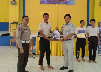 Dorong Generasi Muda Peduli Keselamatan Berkendara, Jasa Raharja Tanjungpinang Laksanakan Program PPKL di SMKN 3 Tanjungpinang
