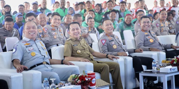 Jasa Raharja dan Korlantas Polri Gaungkan Keselamatan Berkendara di Gebyar Keselamatan 2024