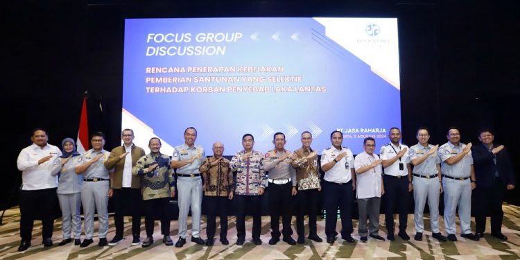 Jasa Raharja Gelar FGD Bahas Kebijakan Santunan Selektif untuk Korban Penyebab Kecelakaan Lalu Lintas