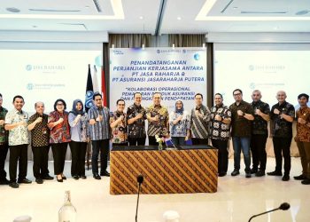 Tingkatkan Kolaborasi Operasional dan Pendapatan, Jasa Raharja dan PT Jasaraharja Putera Tandatangani Perjanjian Kerja Sama