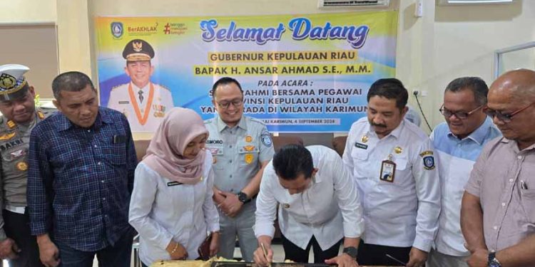 Dukung Peningkatan Pelayanan Samsat, Jasa Raharja Kepri Lakukan Dialog Dengan Gubernur Kepri