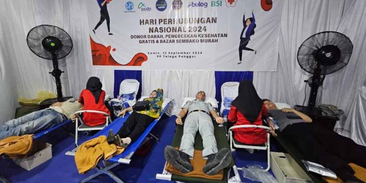 Jasa Raharja Kepri ikuti Bakti Sosial Donor Darah Dalam rangka Harhubnas Tahun 2024