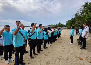 Jasa Raharja dan BPTD Provinsi Kepri Peringati Harhubnas 2024 dengan Aksi Bersih Pantai