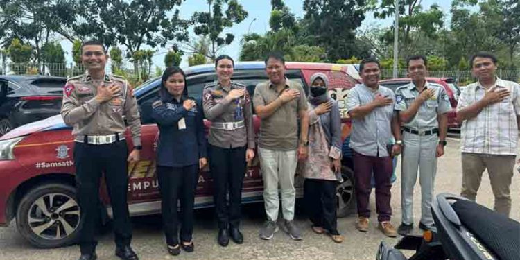 Jasa Raharja Kepri dan Tim Pembina Samsat Lakukan Intensifikasi Penerimaan ke Kawasan Industri Citra Mas Batam
