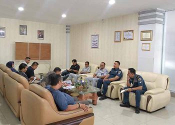 Hadiri Evaluasi E-Ticketing, Jasa Raharja Pastikan Keterjaminan Penumpang Kapal Laut di Pelabuhan Sri Bintan Pura