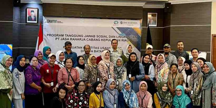 Jasa Raharja Kepri dan Politeknik Negeri Batam, Gelar Pelatihan dan Pendampingan Branding bagi UMKM di Batam
