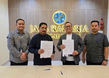 Dukung Operasional Samsat Kepri, Jasa Raharja dan Bapenda Gelar Penandatanganan NPHD
