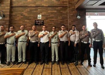 Jasa Raharja Tanjungpinang dan Ditlantas Polda Kepri Gelar Rapat FKLL untuk Monitoring Jalan Rawan Laka di Bintan