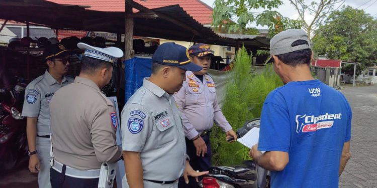 Tingkatkan Keselamatan Berkendara, Jasa Raharja Dukung Upaya Penindakan Knalpot Brong di SMPN 7 Tanjungpinang