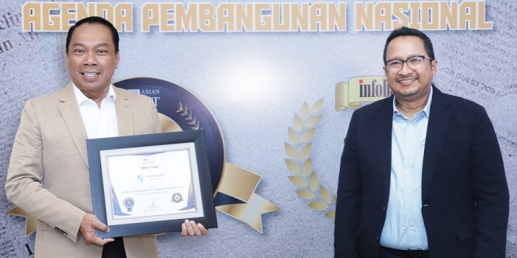 Berhasil Capai Kinerja Unggul, Jasa Raharja Raih Penghargaan dari The Asian Post