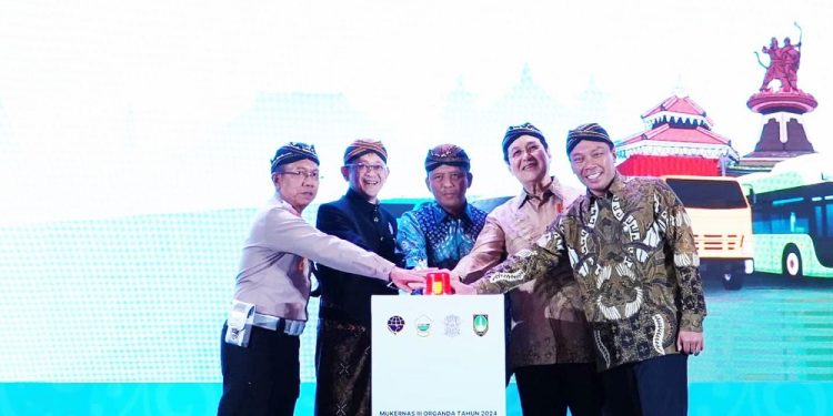 Rivan A Purwantono Paparkan Berbagai Langkah Strategis Jasa Raharja dalam Mukernas Organda