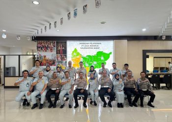 Jasa Raharja dan Korlantas Polri Tingkatkan Sinergi Lewat Monev Penegakkan Hukum TW III 2024