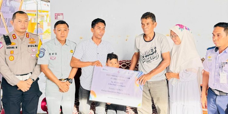 Seluruh Korban Kecelakaan Pesawat SAM Air di Gorontalo Terima Santunan Jasa Raharja