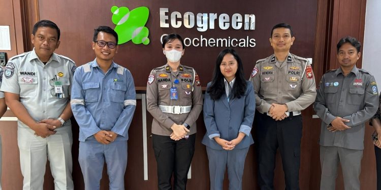 Jasa Raharja Kepri dan Tim Pembina Samsat Kepri Lakukan Intensifikasi Penerimaan ke Ecogreen Oleochemicals Kabil