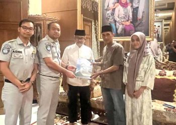 Proaktif Berikan Pelayanan, Jasa Raharja Kepri Serahkan Santunan Korban Meninggal Dunia IRT di Traffic Light Simpang Vitka