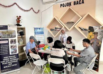 Dukung Pemutihan Pajak Kendaraan, Jasa Raharja Kepri Buka Layanan Kesehatan Gratis di Samsat Batu Aji