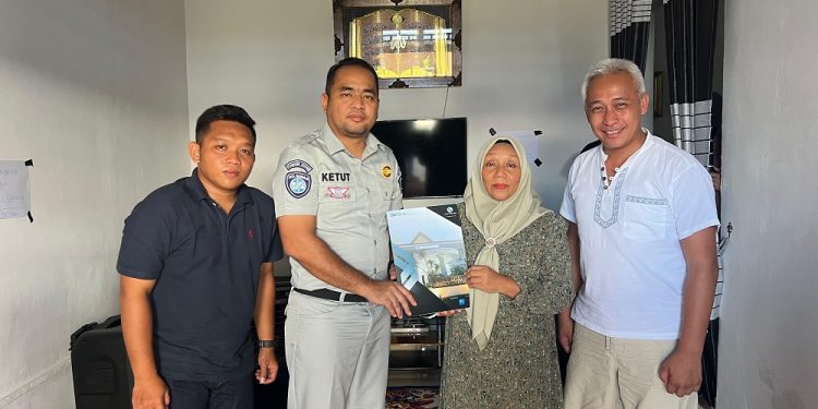 Proaktif Dalam Memberikan Pelayanan, Jasa Raharja Kepri Serahkan Santunan Korban Meninggal Dunia dekat Tanjakan Mekar Sari