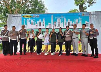 Jasa Raharja Kepri dan Polresta Barelang Gelar Safety Riding di PT Rubycon Indonesia