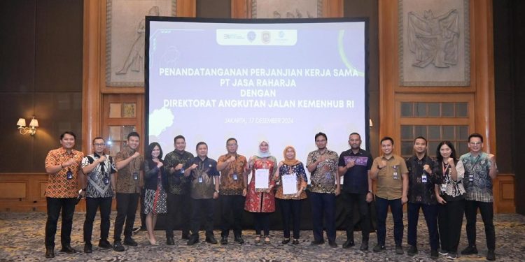 Tingkatkan Pelayanan Angkutan Darat, Jasa Raharja dan Kemenhub Jalin Kerja Sama Strategis melalui Integrasi Data