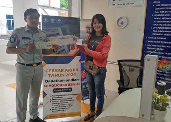 Bayar Pajak Kendaraan Bisa Dapat Voucher, Jasa Raharja Bersama Tim Pembina Samsat Kepri Berikan Stimulus Kepada Masyarakat