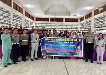 Dukung Tertib Keselamatan Berlalu lintas, Jasa Raharja Kepri gelar PPKL bersama Ditlantas Polda di SMA Kartini Batam