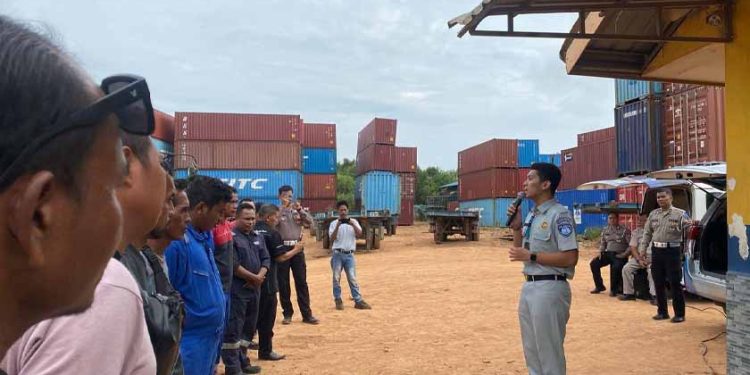 Jasa Raharja Kepri Gencarkan Ramcek dan Safety Riding Bersama Polda Kepri dan Driver PT Persero Batam
