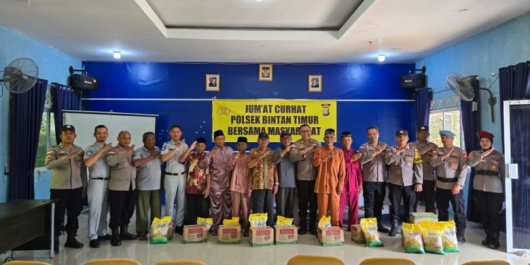 Jasa Raharja dan Polsek Bintan Timur Kolaborasi: Serap Aspirasi Warga