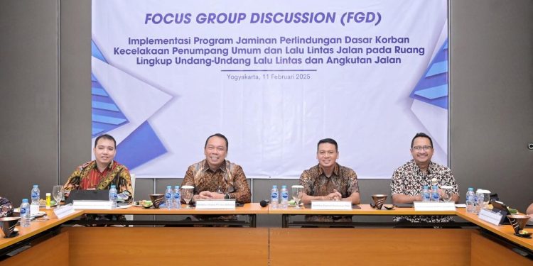 Jasa Raharja, Korlantas POLRI, dan Akademisi UGM Bahas Penguatan Jaminan Perlindungan Korban Kecelakaan Lalu Lintas Jalan dan Angkutan Jalan
