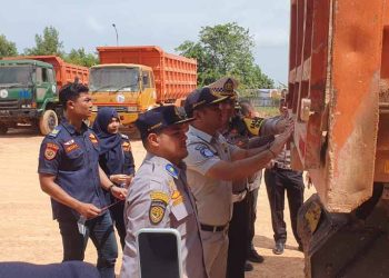 Jasa Raharja Kepri Gelar Ramcek Bersama BPTD dan Polda Kepri Cegah Kecelakaan Kendaraan Besar